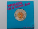 WINGS ORIGINAL 1979 UK 45  OLD SIAM SIR WITH DIE CUT SLEEVE NR MINT