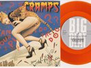 The CRAMPS * Can Your Pussy Do The Dog * 1985 UK ORANGE VINYL 45 * Listen