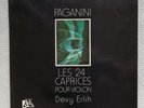 DEVY ERLIH / PAGANINI 24 CAPRICES POUR VIOLON / RARE 2LP ADES 19003/4   NM
