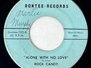 ROCK CANDY Alone With No Love Dontee Northern Sweet Soul 45 HEAR