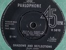 The Action - Shadows and Reflections Rare 45 7