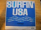THE HOT DOGGERS   SURFIN' USA   WHITE PROMO  1963 MONO LP    RECORD VG  COVER EX