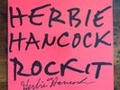 HERBIE HANCOCK - Rockit  - COLUMBIA - Autograph Signed Electro Hip Hop Jazz 12