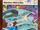 WYNTON MARSALIS - J Mood - COLUMBIA - Autograph Signed JAZZ LP