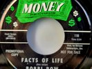 Rare  Bobbi Row( Facts Of Life & Why'd You Put Me On) 45 1965 Promotional Copy