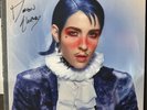 Dorian Electra Signed Flamboyant Vinyl Silver Autographed Record Album