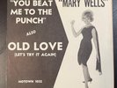 MARY WELLS You Beat Me To The PICTURE SLEEVE(sleeve only, no 45) BEAUTIFUL COPY