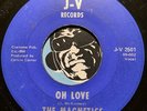 MAGNETICS Sweet Soul 45 J-V #2501 Oh Love b/w Wasting Time