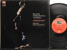 EMI SLS 811 1st Ed. Bruckner, symphonies #4 & #7, Karajan, Berlin Philh 3 discs