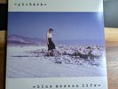Pinback Blue Screen Life Blue Black Splatter ACE015