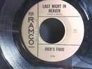 JACKS FOUR 1960'S ROCK GREAT EARLY GUITAR ' LAST NIGHT IN HEAVEN ' RARE  RAMCO
