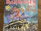 Iron Maiden Run To The Hills / Total Eclipse 12” Vinyl Maxi Single  OG 1982  EX