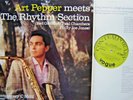 Art Pepper - Meets The Rhythm Section -1957 UK Contemporary 1st press  NM LP  EX