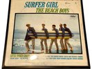 BEACH BOYS Surfer Girl Drag 60s PLEXIGLASS METAL FRAME 12” Album Cover *No LP