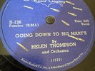 States 78 RPM Helen Thompson - Going Down To Big Mary’s 126 V+ R&B Blues Rocker
