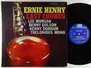 Ernie Henry - Last Chorus LP - Riverside - RLP 12-266 Mono DG