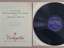 Johanna Martzy: J.S.Bach - The Unaccompanied Violin Sonatas (Vol.3)  33CX 1288