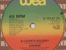 Change - A Lover's Holiday / The Glow Of Love (12