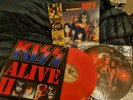 KISS ALIVE II 2LP – Nr MINT A1 UK 1977 ORIG  RED VINYL + INTERVIEW PICTURE DISC