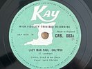 CYRIL DIAZ, JOHNNY GOMEZ - LAZY MAN PAUL / 50s CALYPSO REGGAE FOLK 10