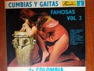 Cumbias Y Gaitas Famosas De Colombia Vol. 2 [1978] Vinyl LP Discos Fuentes