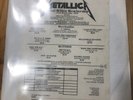 METALLICA Kill em all LP 1983 megaforce white label test pressing slayer exodus