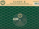 Sandy B - Make The World Go Round - Used Vinyl Record 12 - F1177z