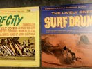 1963 Lively Ones - Two Surf Rock LPs- Surf City & Surf Drums - DFLP-1237 12
