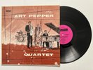 Art Pepper LP Quartet TAMPA VG DG mono black vinyl