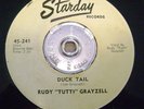 ROCKABILLY 45 RUDY TUTTI GRAYZELL 