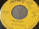 Rare 45 Mickey Gilley Tell Me Why/ Oo Wee Baby Minor Vg