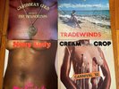 THE TRADEWINDS CARIBBEAN POP RECORDS WITH CHEESECAKE COVERS