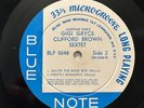 Gigi Gryce Clifford Brown Sextet LP Jazztime Paris BLUE NOTE 5048 VG+ DG lex