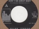 Frank Lyndon Dont Go Away Baby Uptown Demo  Soul Northern Motown