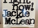 JACKIE McLEAN - RIGHT NOW - BLUE NOTE - LIBERTY - RVG STAMPED -VINYL AS UNPLAYED