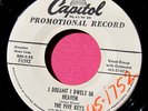 FIVE KEYS  I Dreamt I Dwelt in Heaven / She's the Most NM- Promo 45 Capitol 3392