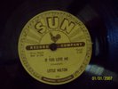 LITTLE  MILTON: If you Love Me/Alone and Blue 78 rpm Sun Records #200 1954