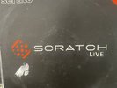 SERATO SCRATCH LIVE White Rare VINYL RECORD  Control vinyl