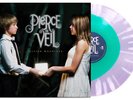 PIERCE THE VEIL Selfish Machines Green in Clear Color w Vanilla Splatter /1000