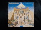 Iron Maiden Powerslave LP Textured Cover Version Canada Import 1984 Press Metal
