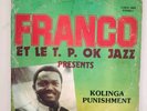 FRANCO ET LE T.P O.K JAZZ PRESENTS KOLINGA PUNISHMENT _ LP _KILLER  SOUKOUS