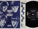 BEATLES Twist And Shout / Boys RARE Denmark 45 danish Odeon SD 5946 beat HEAR