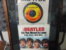 Beatles All You Need Is Love Sleeve And 45 In Excellent Cond Housed In 11x14...