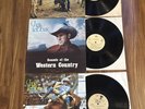 3 CHRIS LEDOUX LP’s   SOUNDS OF THE  WESTERN COUNTRY, RODEO LIFE, MR. RODEO MAN