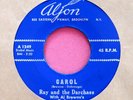 RAY & THE DARCHAES - Carol / Little Girl So Fine - super clean 45 rpm Aljon 1249