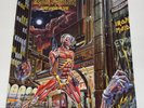 IRON MAIDEN SOMEWHERE IN TIME RARE 86 UK 1ST PRESS EMC 3512 DMM ON SLEEVE MERCH