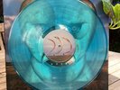 Pink Floyd's The Division Bell translucent blue vinyl record