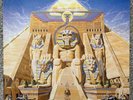 IRON MAIDEN 'Powerslave' UK original 1984 vinyl LP + inner, NWOBHM
