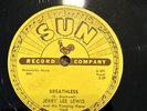 78 RPM -- Jerry Lee Lewis, Sun Records 