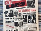 GUNS N' ROSES Lies 1988 Censored Cover VINYL LP RECORD ALBUM EX/VG+